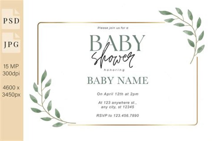 Do you address baby shower card to mom or baby?