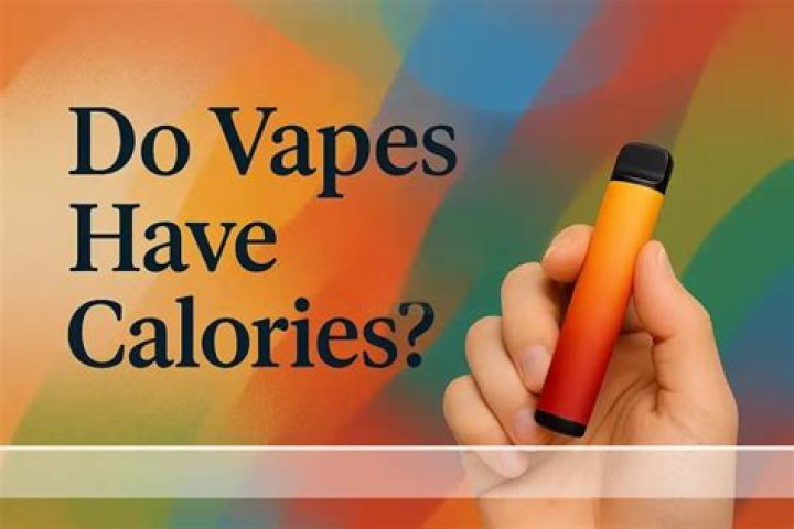 Do you gain calories from vaping?