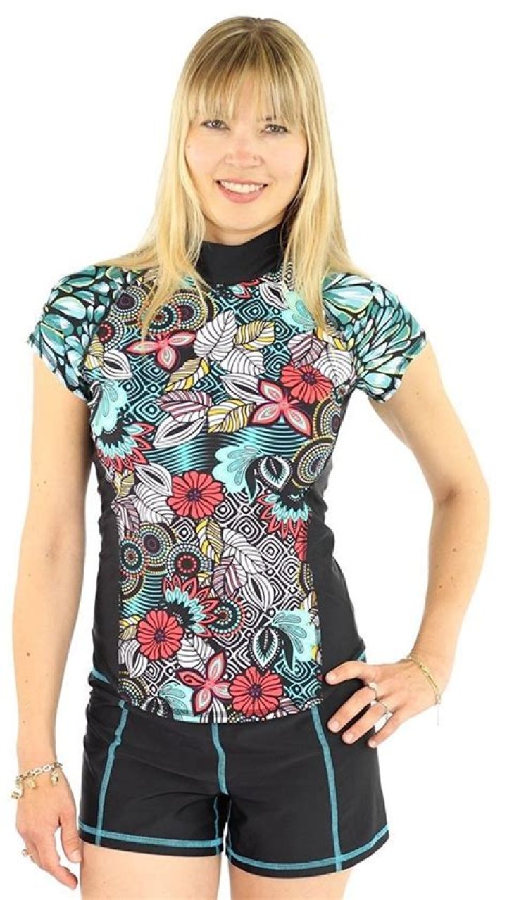 Do you wear a bra with a rash guard?