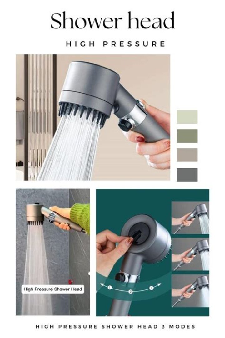 Does a bigger shower head mean less pressure?