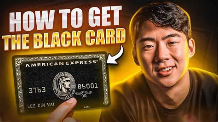 Does a black card mean your rich?
