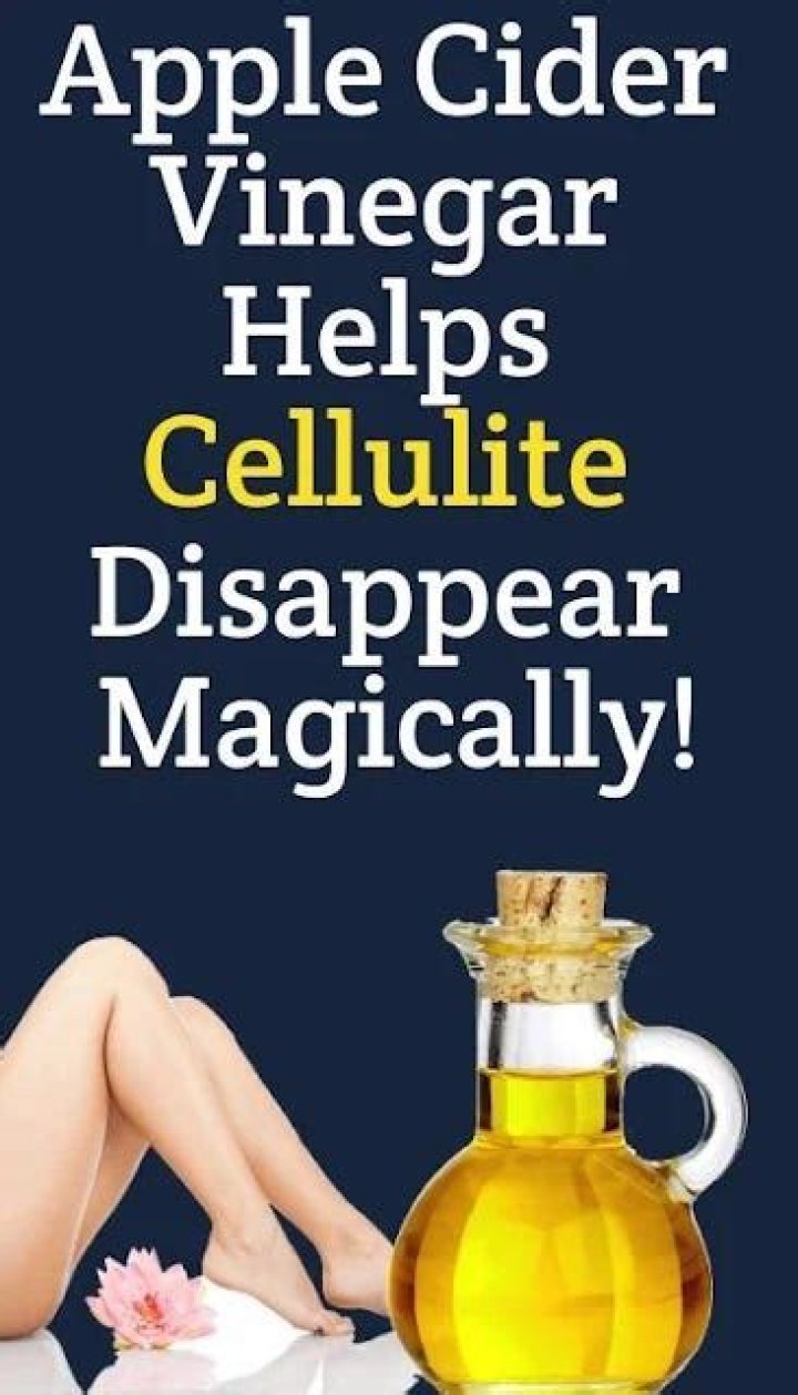 Does apple cider vinegar reduce cellulite?