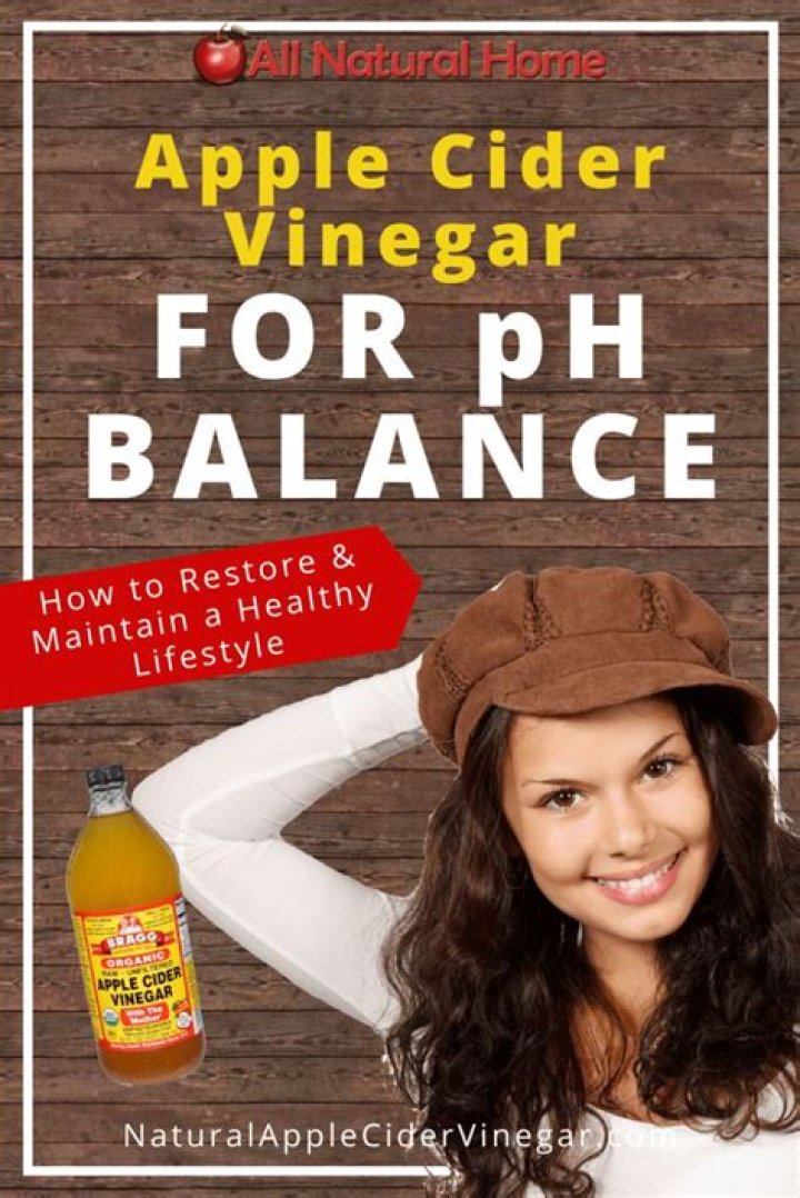 Does apple cider vinegar restore pH balance?