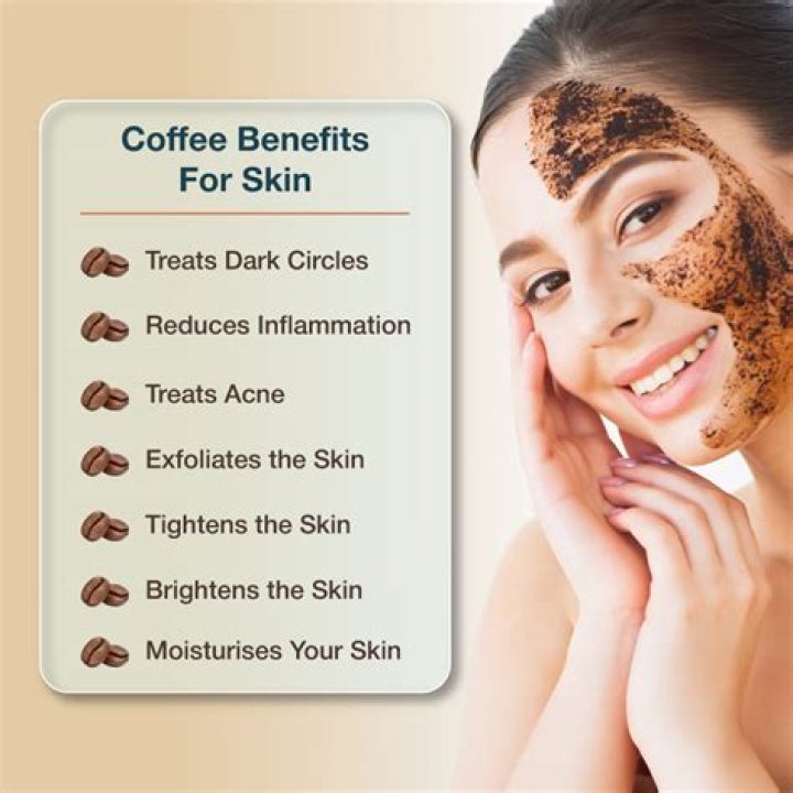 Does applying coffee darken skin?