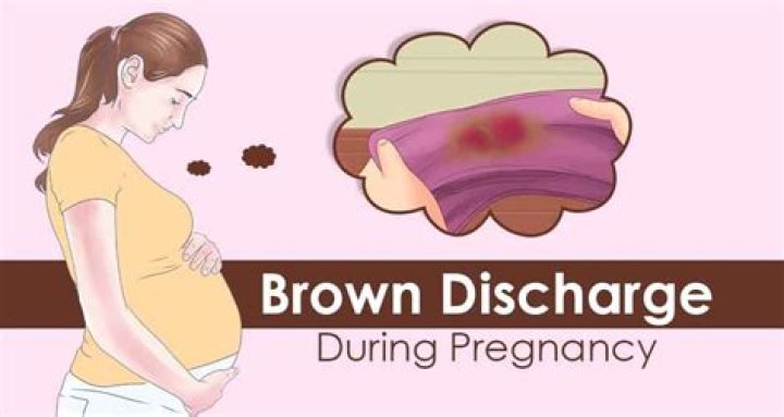 Does Brown Discharge mean pregnancy?