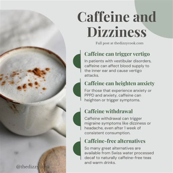 Does caffeine cause vertigo?