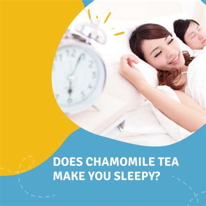 Does chamomile tea make you sleepy?
