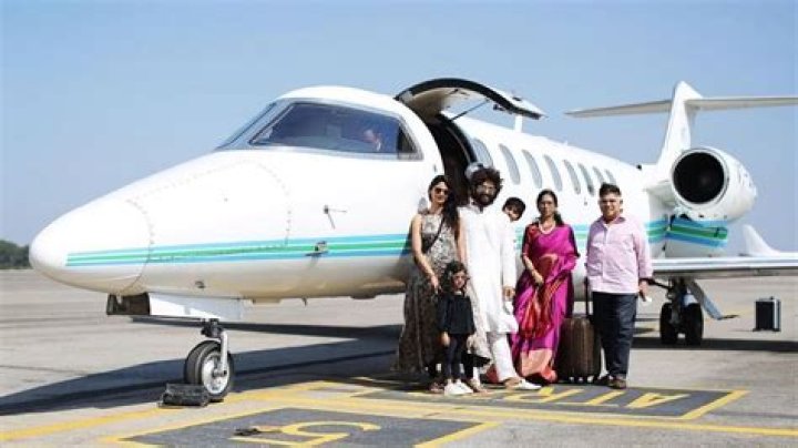 Does Chiranjeevi have private jet?