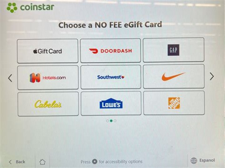 Does Coinstar do gift card exchange?