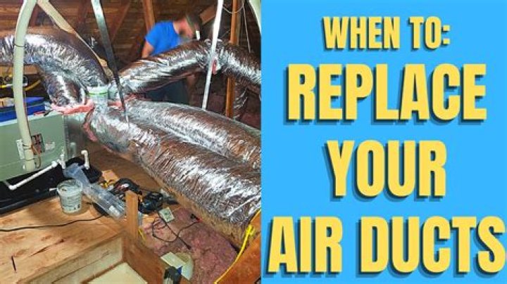 Does ductwork need to be replaced?