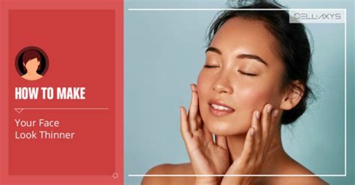 Does exercise make your face thinner?