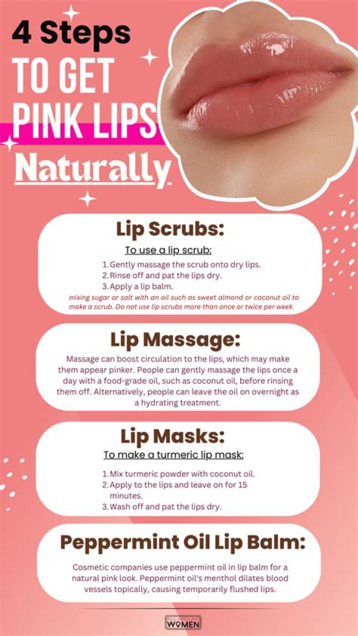 Does honey make your lips pink?
