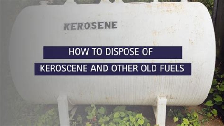 Does kerosene remove rust?