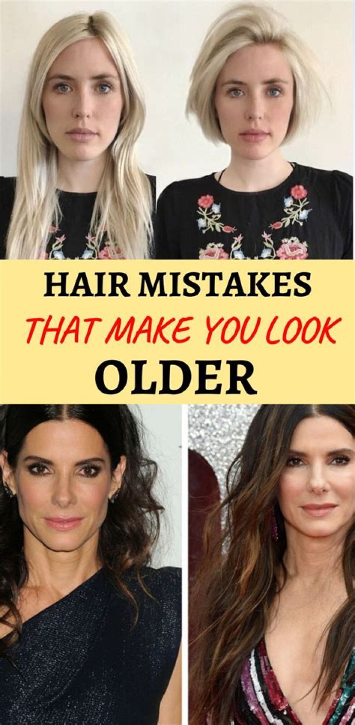 Does long hair make you look older?