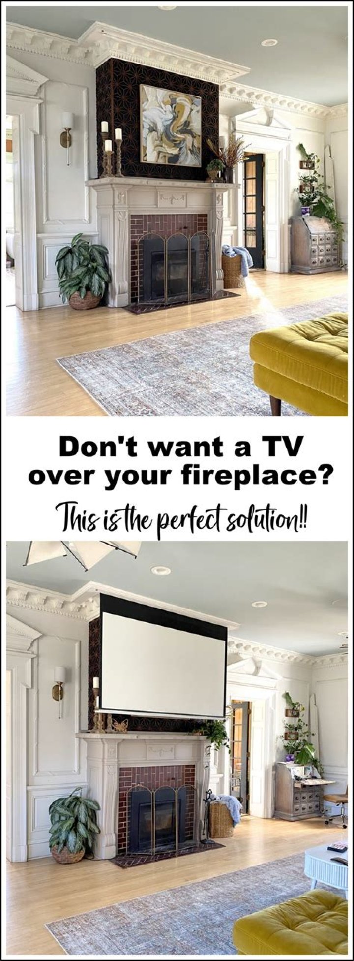 Does mounting TV over fireplace void warranty?