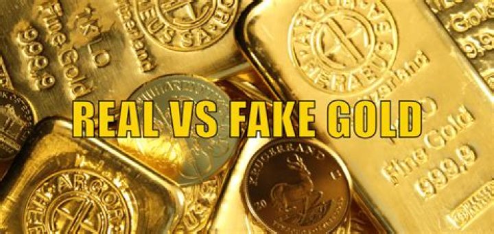 Does real gold have numbers?