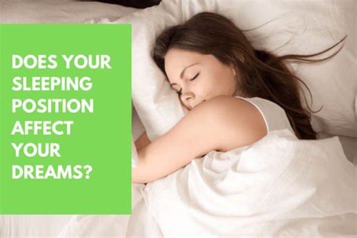 Does sleep position affect dreams?