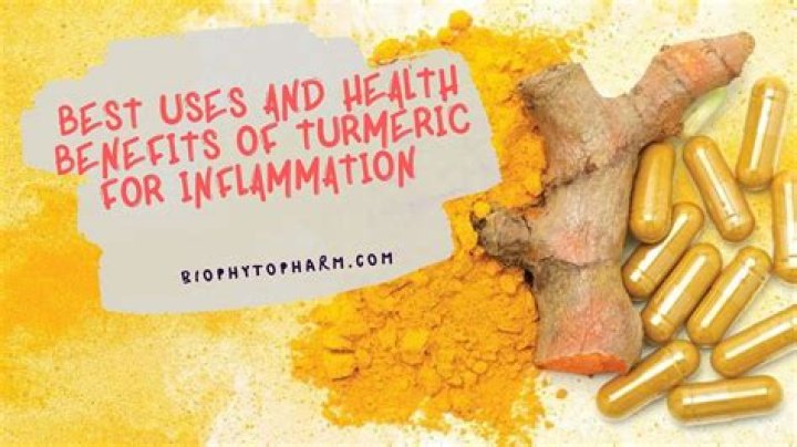 Does turmeric help with inflammation?