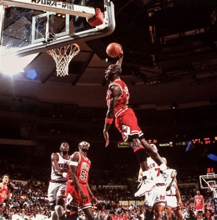 Has Michael Jordan been dunked on?