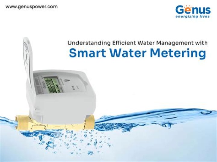 How are smart water meters powered?