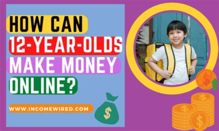 How can 12 year olds make money?