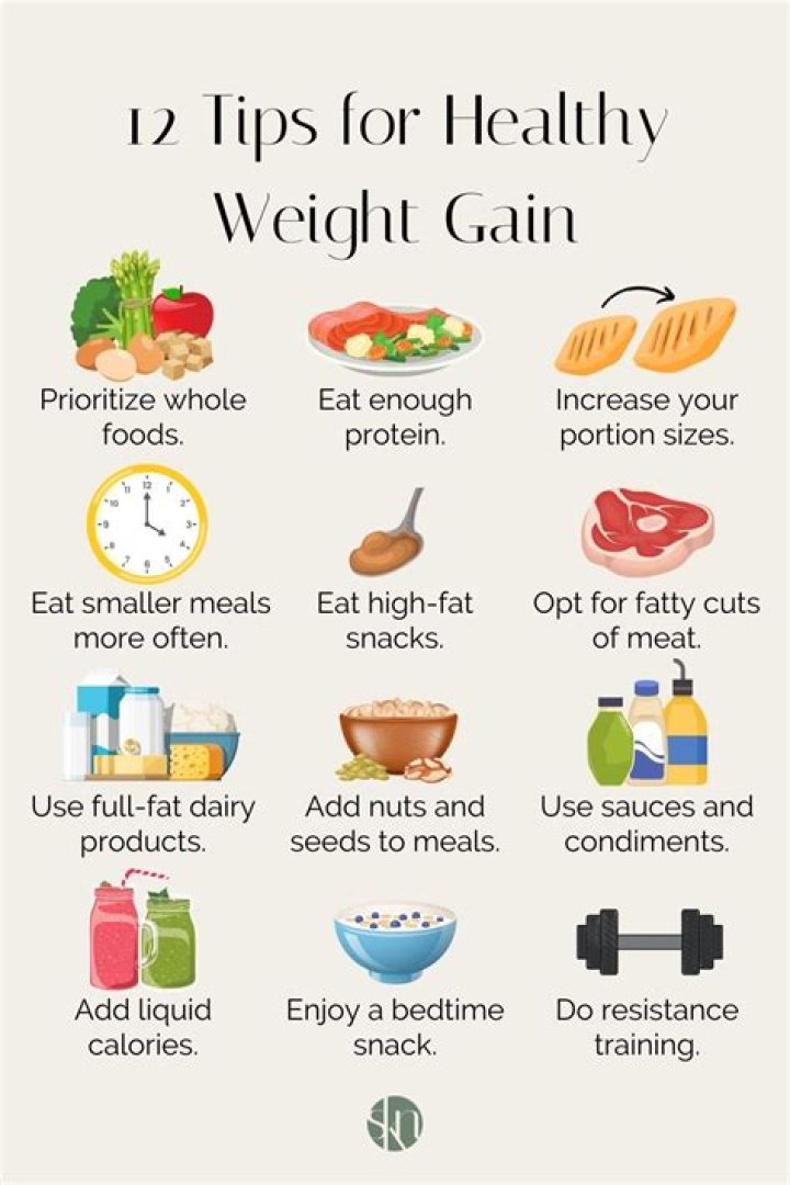 How can I gain weight in 7 days at home?