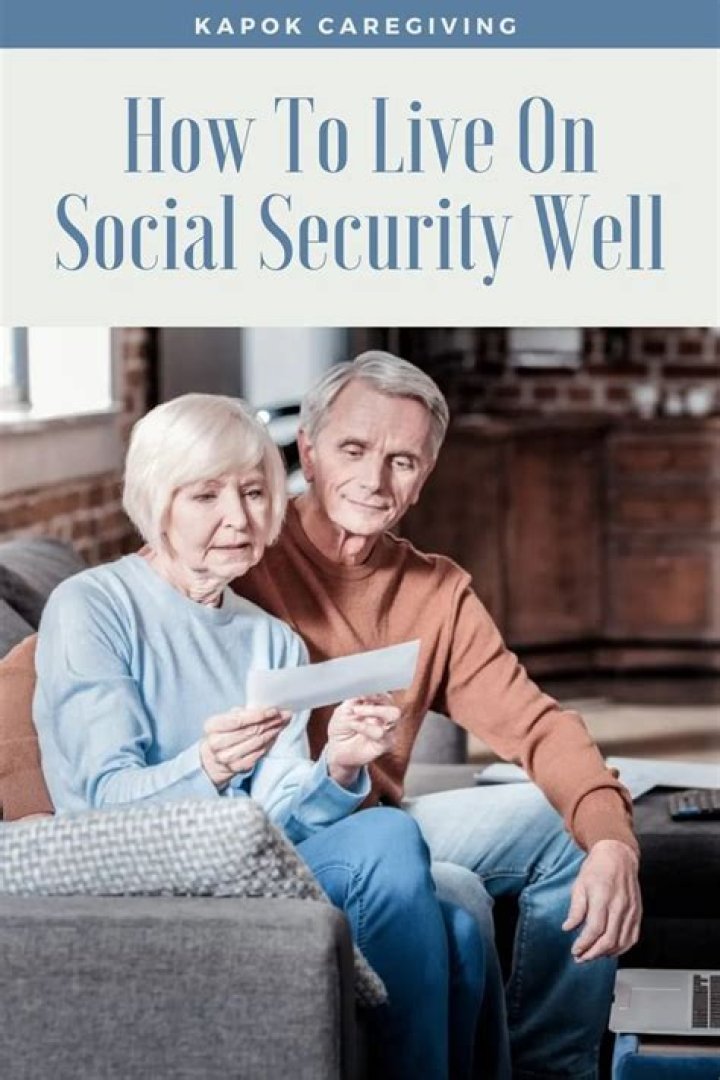How can I live on Social Security?