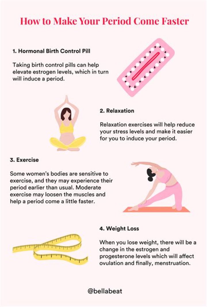 How can I make my period flow lighter?