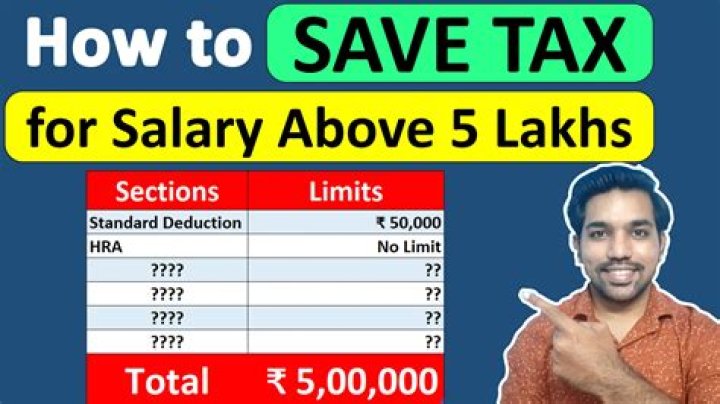 How can I save tax on my salary?