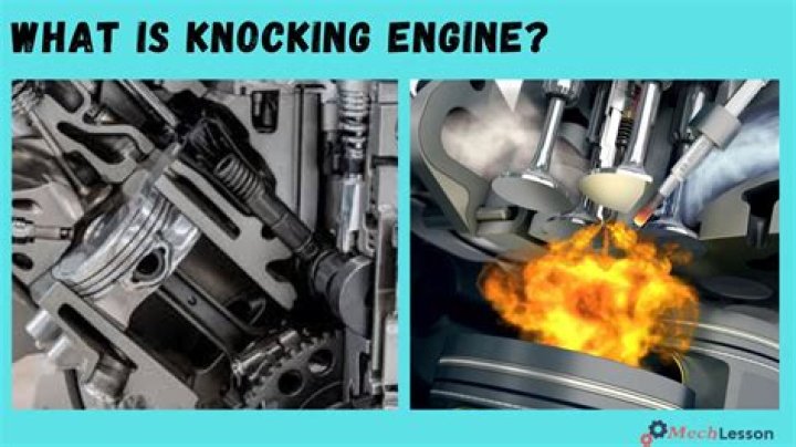 How can I stop engine knocking?