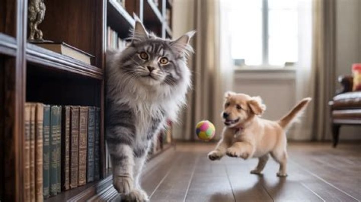 How do cats see dogs?