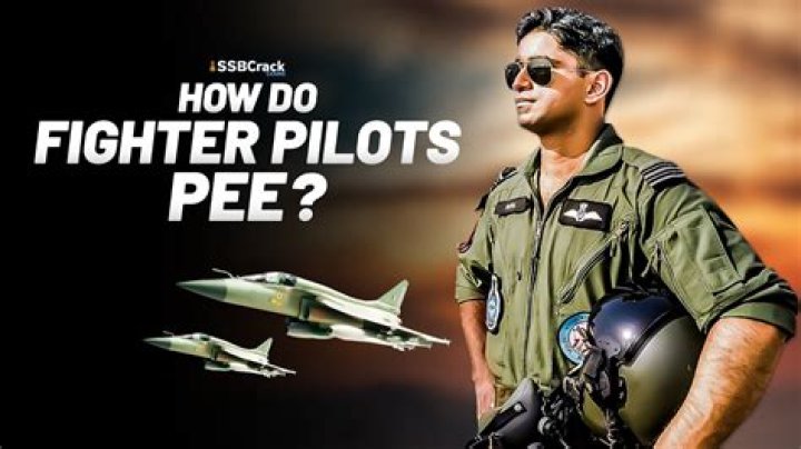 How do fighter pilots poop in flight?