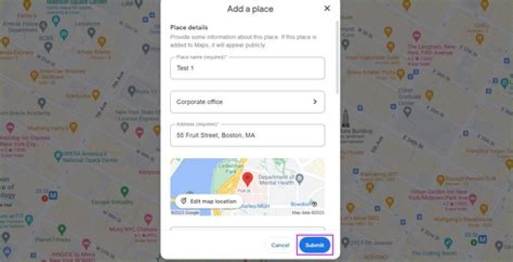 How do I block my address on Google?