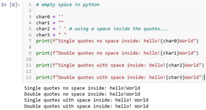How do I change a space in Python?