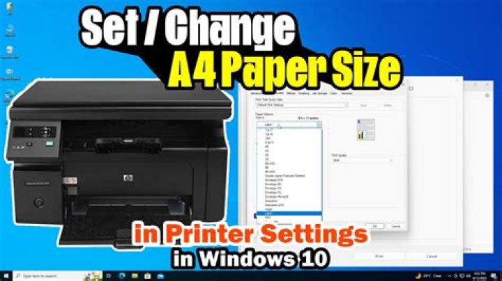 How do I change the Print size on my HP printer?