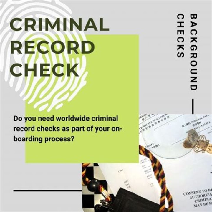How do I check if someone has a criminal record?