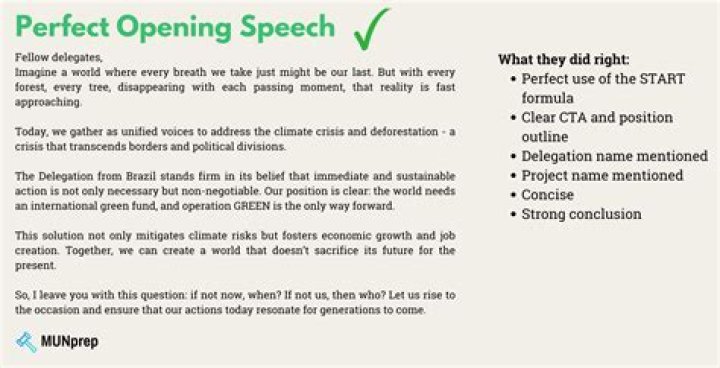 How do I end a speech about me?