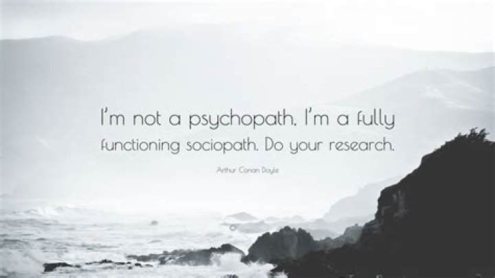 How do I know I'm not a psychopath?