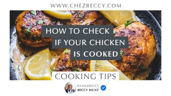How do I know if my chicken is too hot?