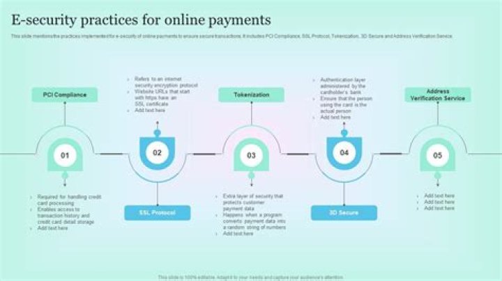 How do I know if my online payment is secure?