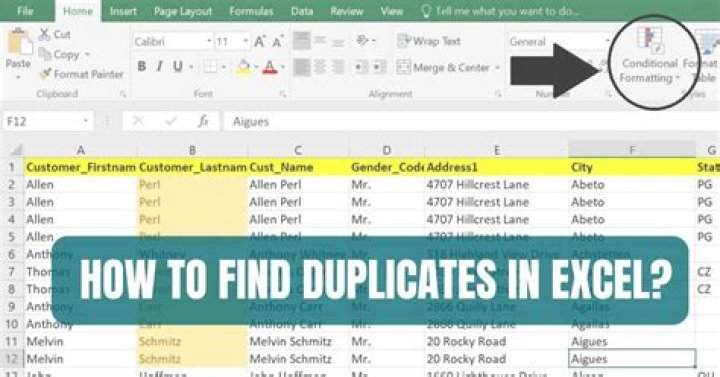 How do I merge duplicates in Excel without losing Data?