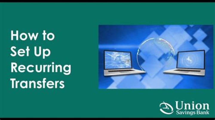 How do I set up recurring transfers?