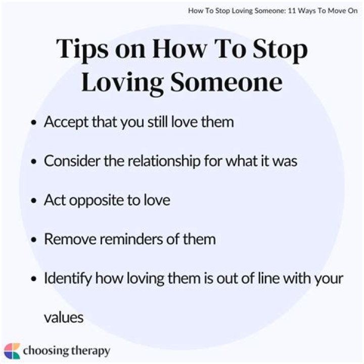 How do I stop loving a guy?