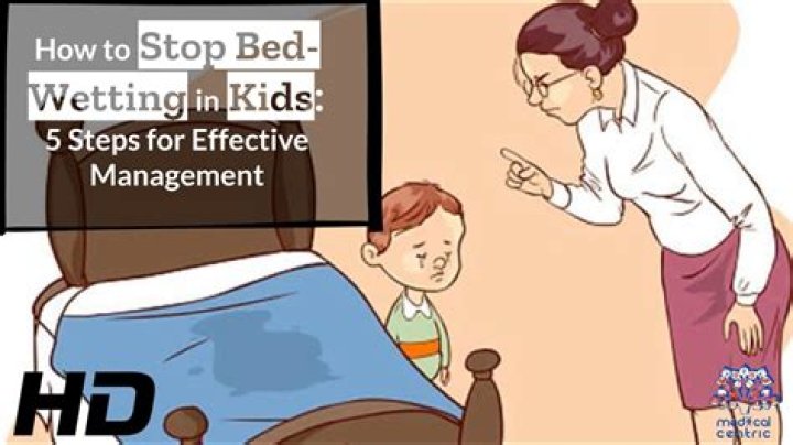How do I teach my 5 year old not to wet the bed?
