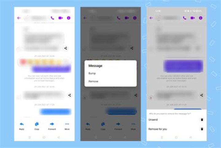 How do I Unseen a message on Messenger?