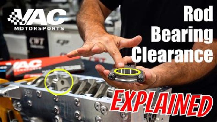 How do you check bottom end bearing clearance?
