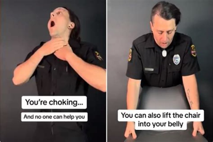 How do you choke a guillotine?