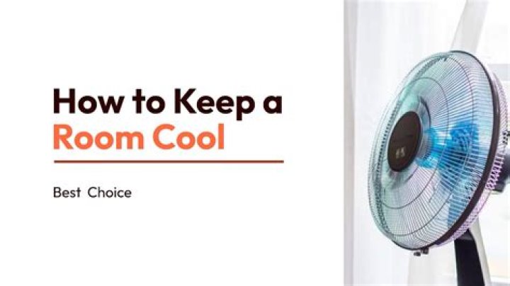How do you cool a room with a wet towel and fan?