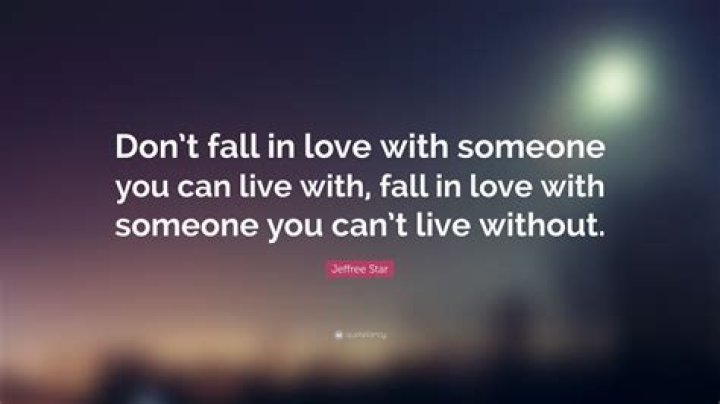 How do you fall out of love with someone you can't have?