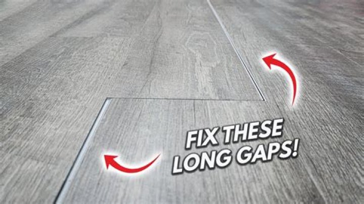 How do you fill gaps in floor and drywall?